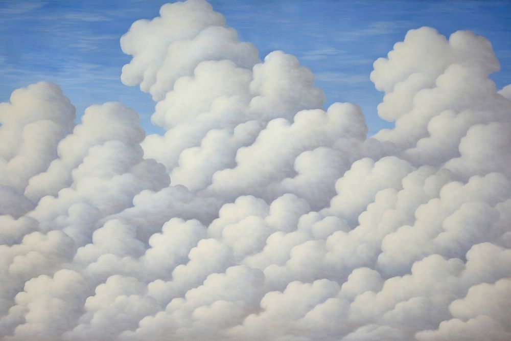 Cloud outdoors painting nature.
