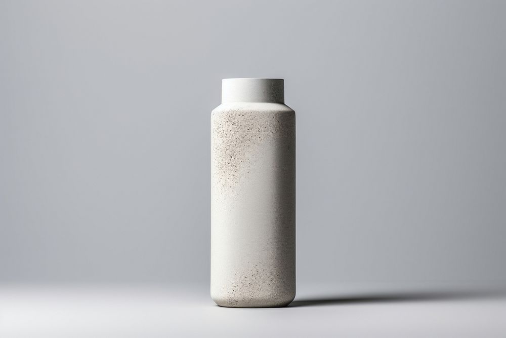 Lotion cylinder bottle vase.
