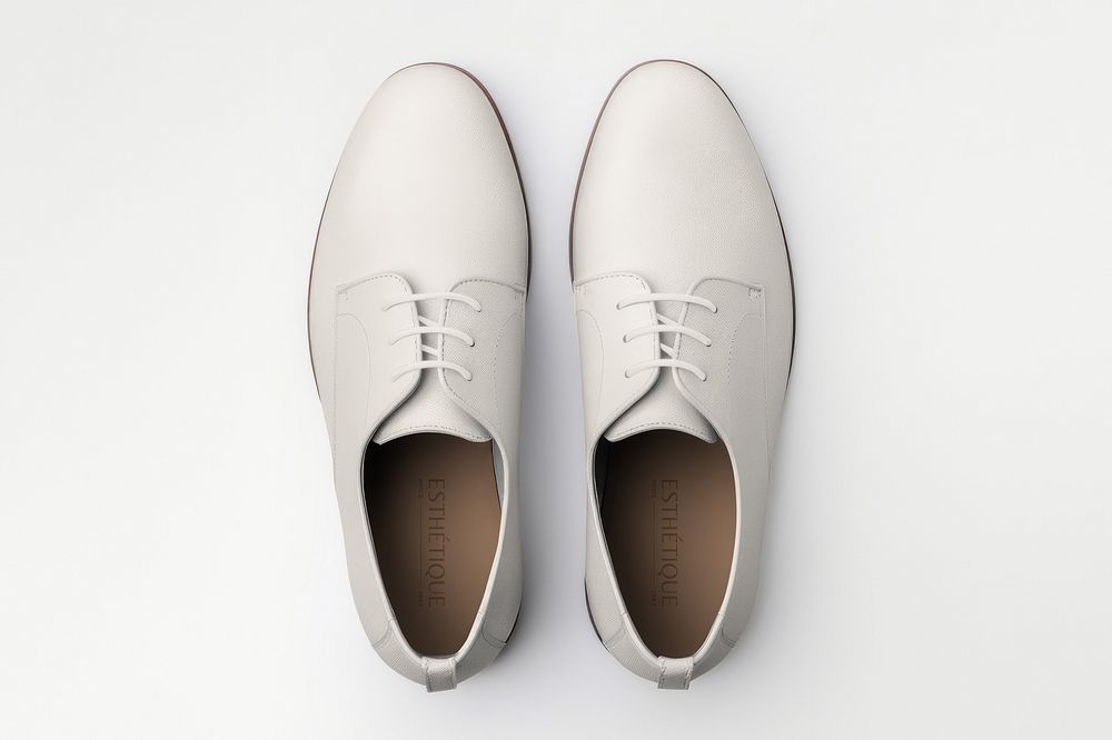 Off-white oxford shoes