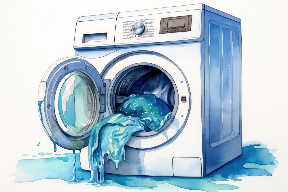 Washing machine appliance laundry dryer.