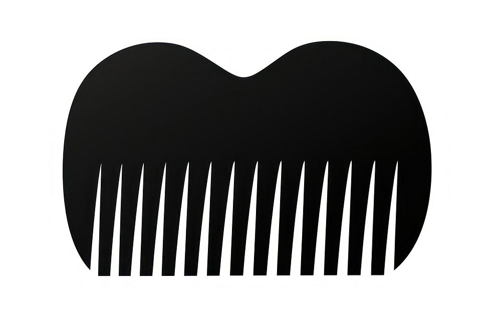 Comb black white background monochrome.