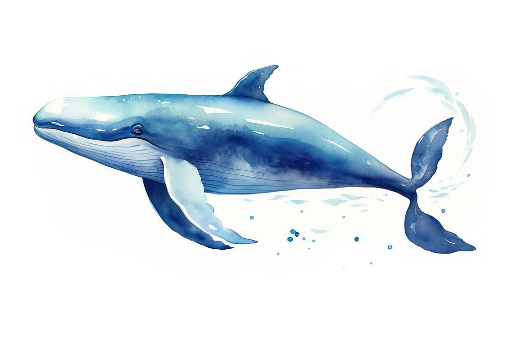 Whale dolphin drawing animal.