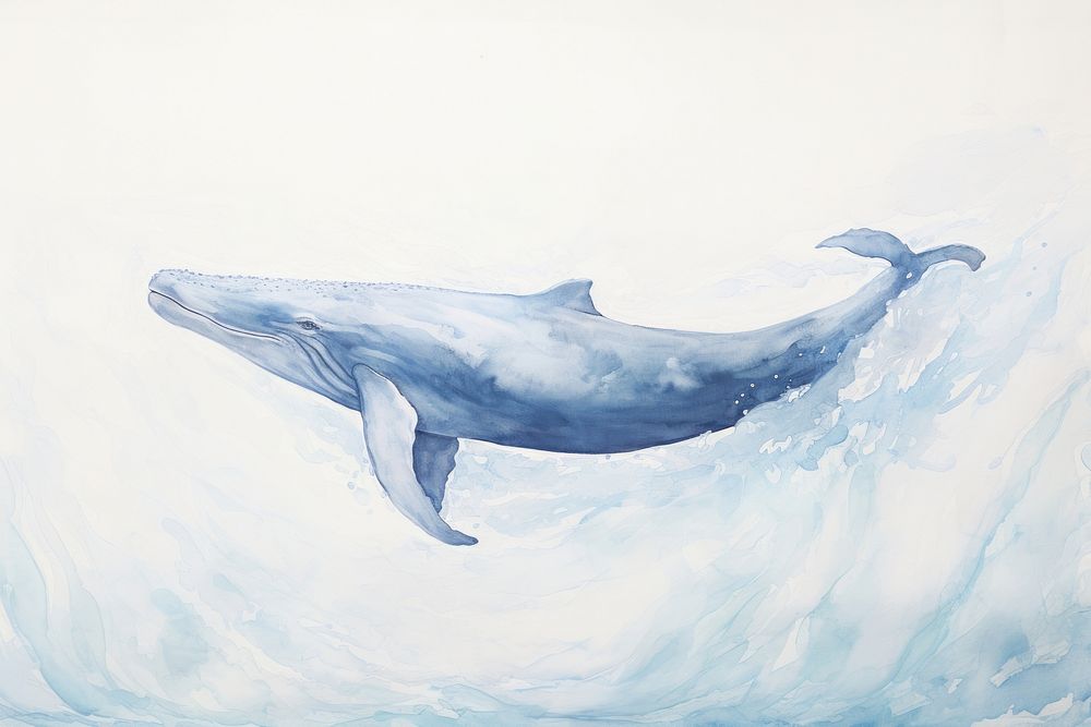 Abstract white whale background dolphin animal mammal.