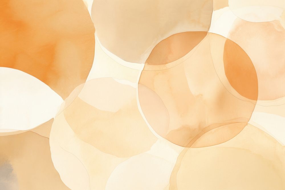 Beige circles backgrounds abstract shape.
