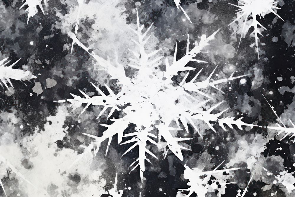 Abstract snowflake backgrounds abstract shape.