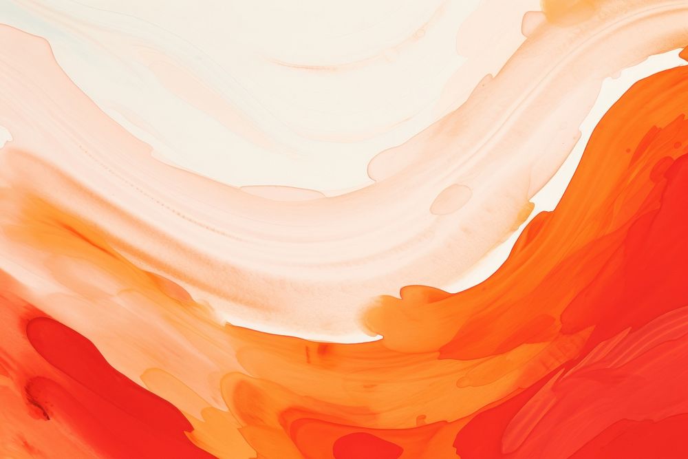 Poppy red orange backgrounds abstract paint.