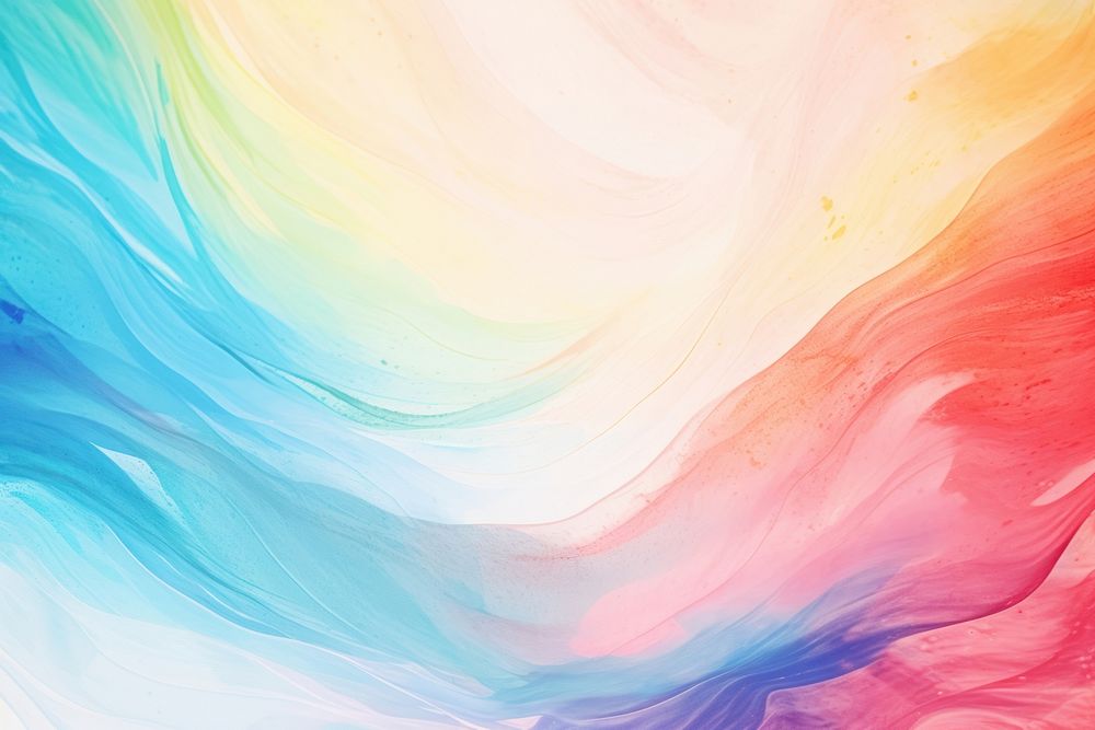 Rainbow backgrounds abstract paint.