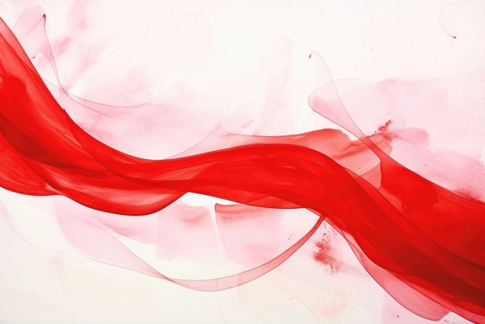 Ribbon red backgrounds abstract smoke.
