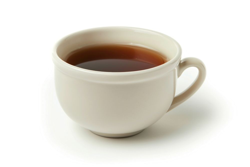 A cup of Hot tea coffee drink mug.