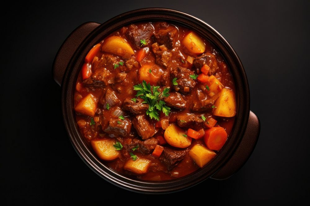 Beef stew curry food meat.