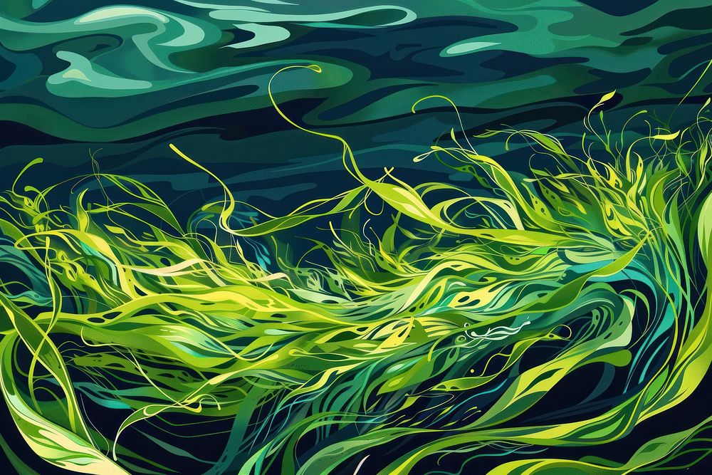 Backgrounds outdoors seaweed grass.