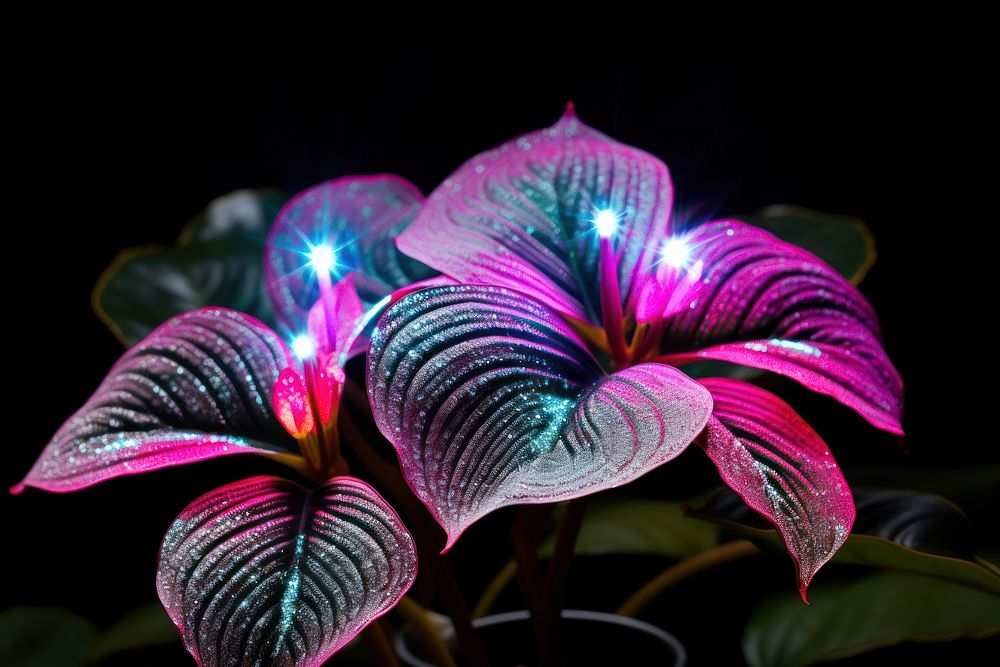 Flower Houseplant flower light purple.