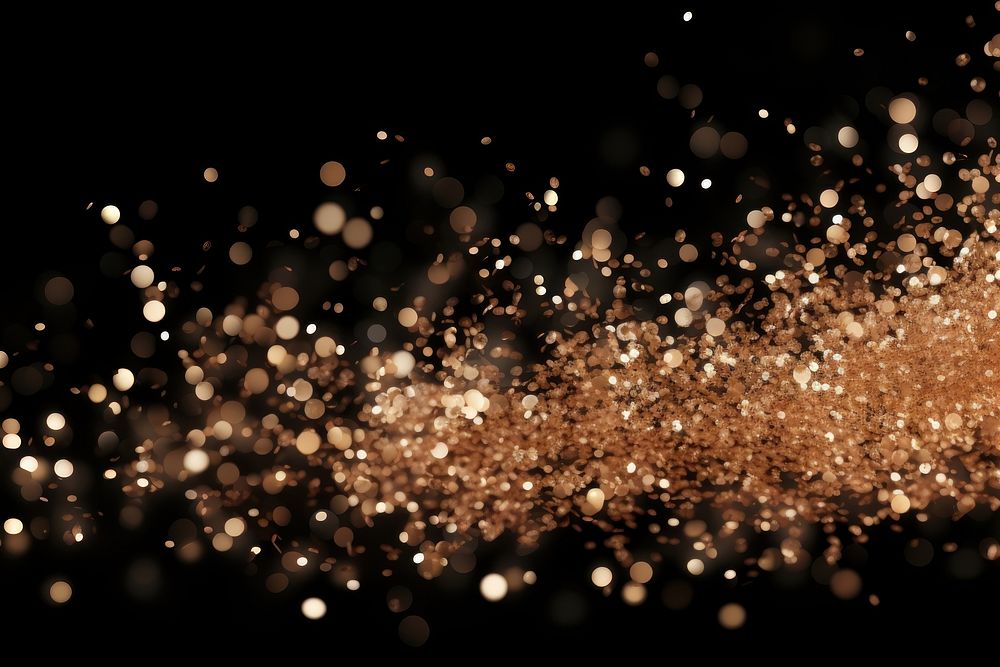 Rose gold Fairy dust glitter backgrounds fireworks.