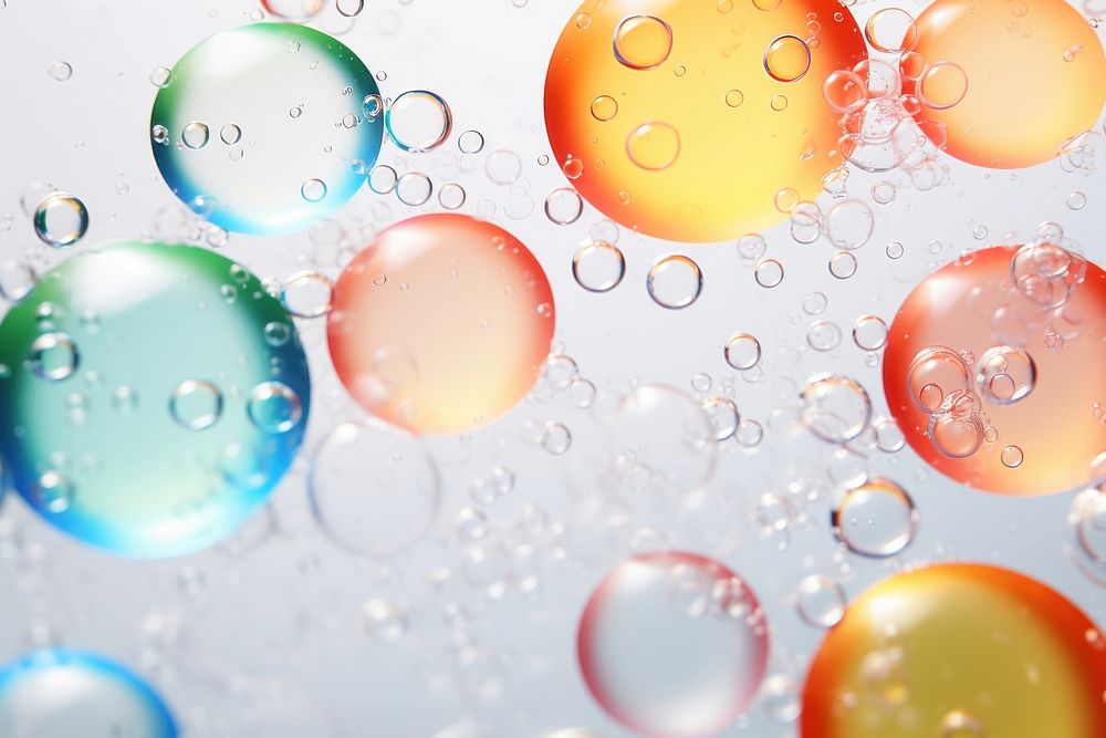 Bubbles water pattern texture backgrounds sphere condensation.
