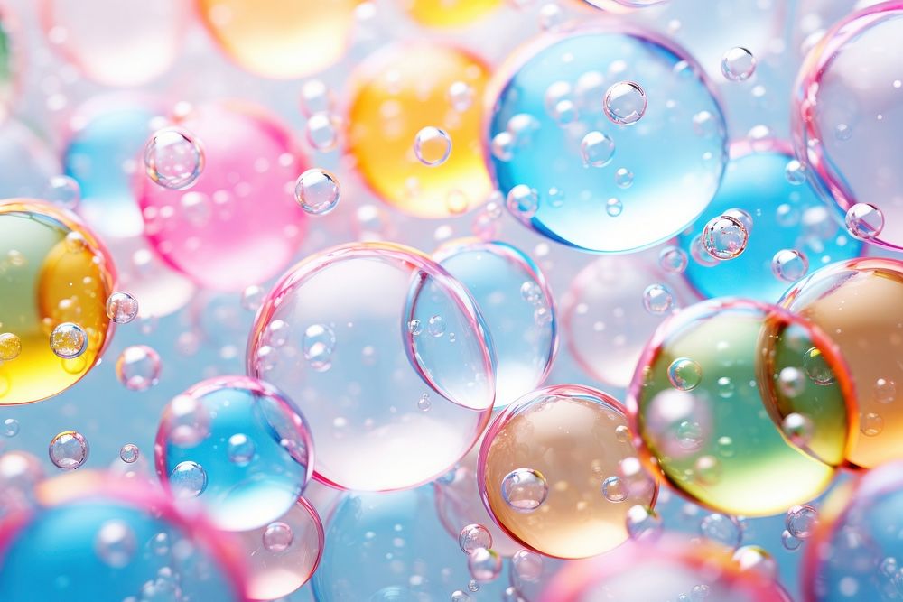 Bubbles water pattern texture backgrounds sphere transparent.