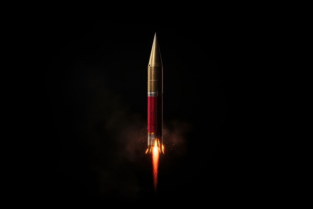 Bullet ammunition missile rocket.
