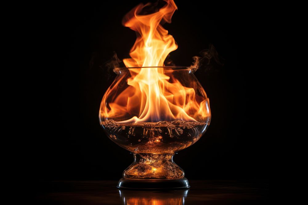 Lamp fire bonfire flame.