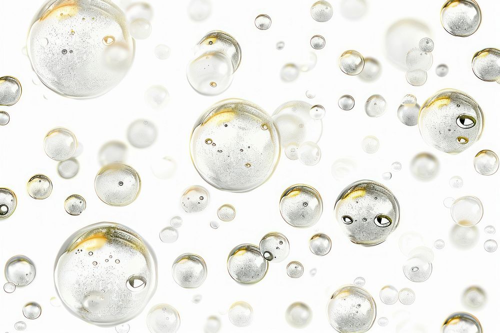 Water with bubbles of air backgrounds jewelry sphere.