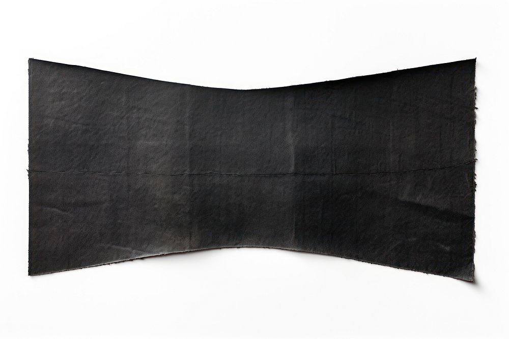 Black paper adhesive strip white background accessories blackboard.