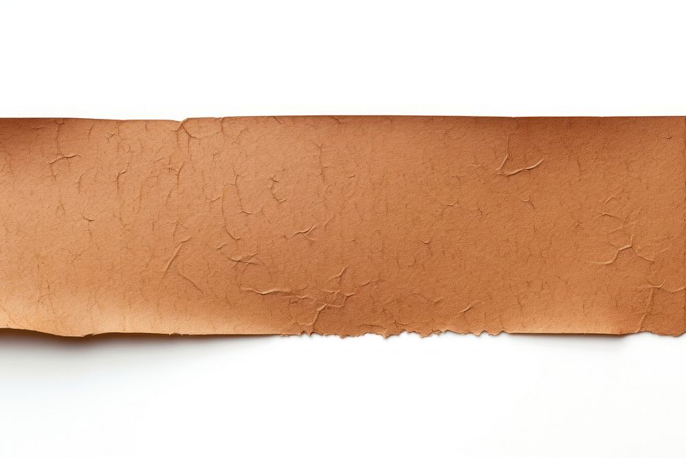 Brown adhesive strip backgrounds rough paper.