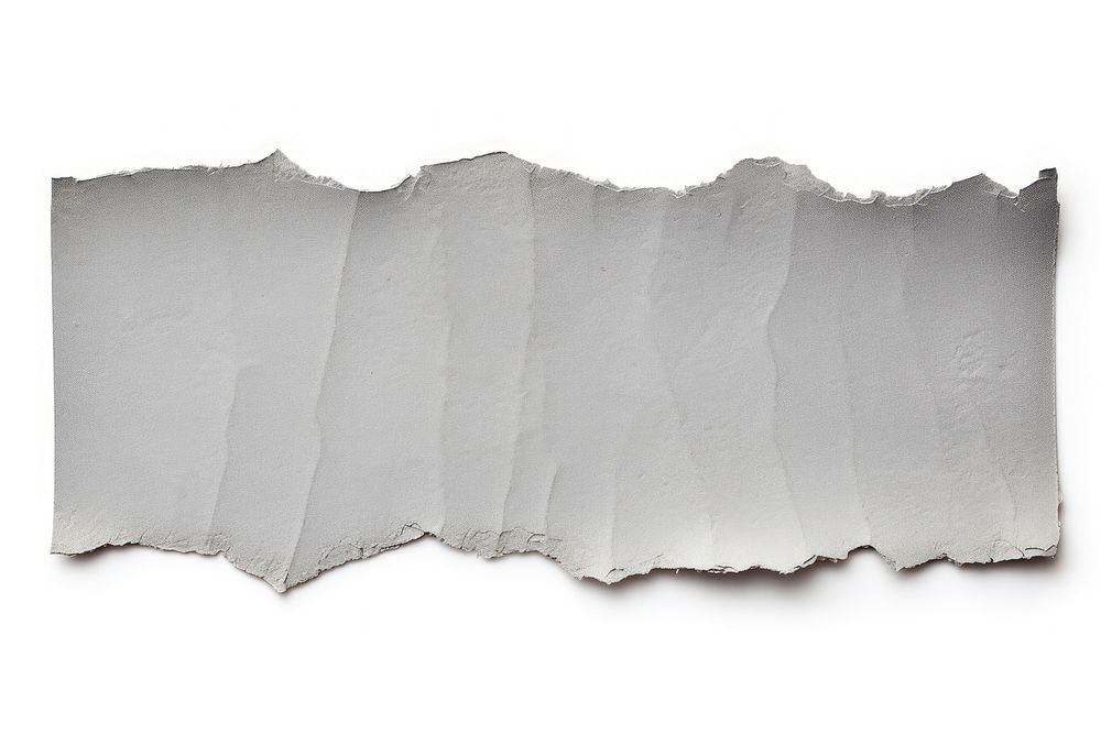 Grey adhesive strip backgrounds rough white.