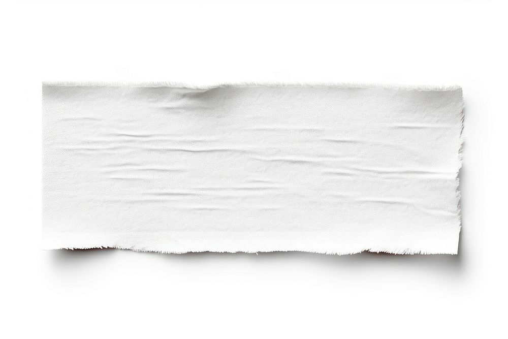 Fabric adhesive strip backgrounds rough white.