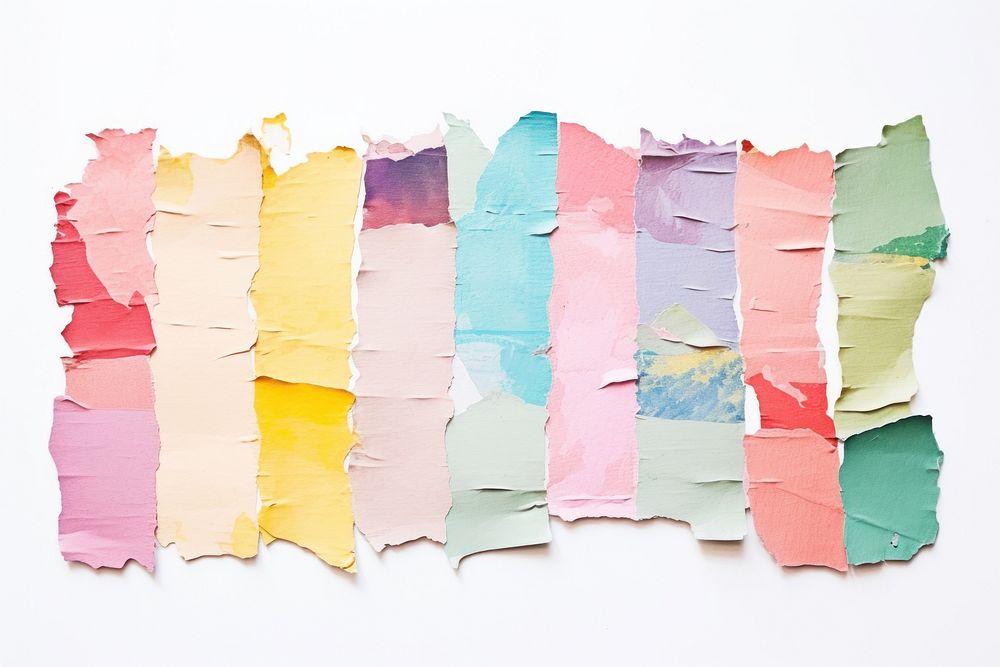 Pastel color adhesive strip backgrounds paper art.