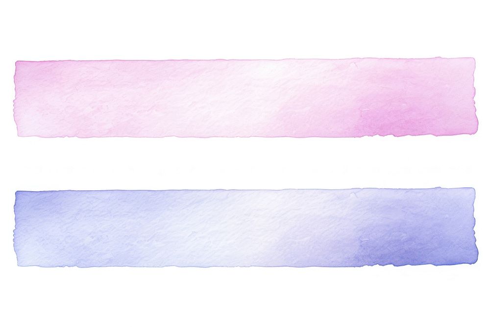 Pastel watercolor adhesive strip backgrounds paper white background.