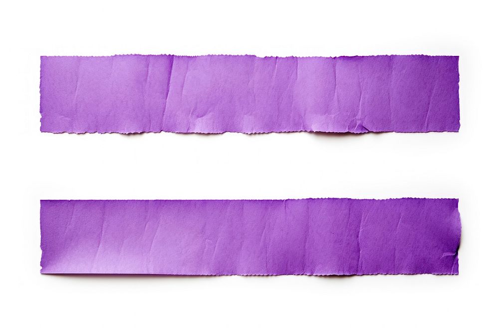 Purple adhesive strip backgrounds paper white background.