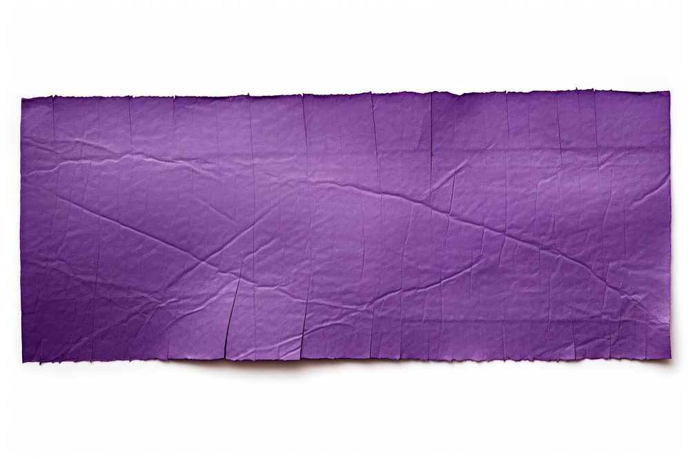 Purple adhesive strip backgrounds paper white background.