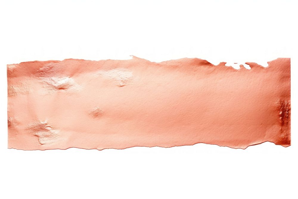 Rose gold watercolor adhesive strip backgrounds rough paper.