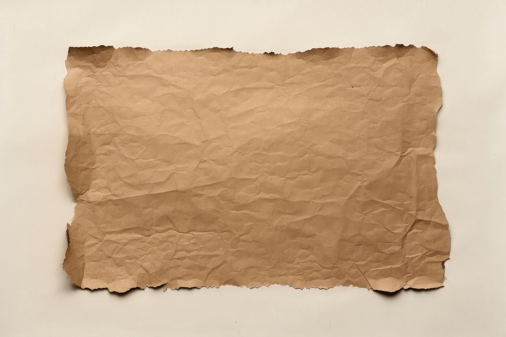 Ripped brown paper backgrounds text white background.