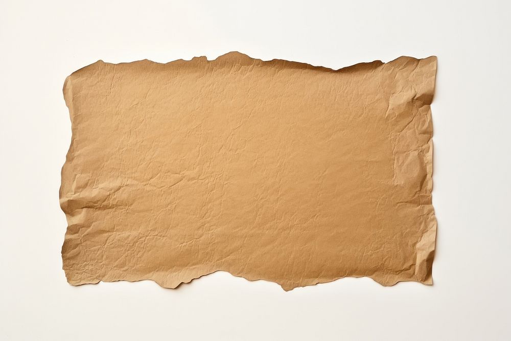 Ripped brown paper backgrounds white background cardboard.