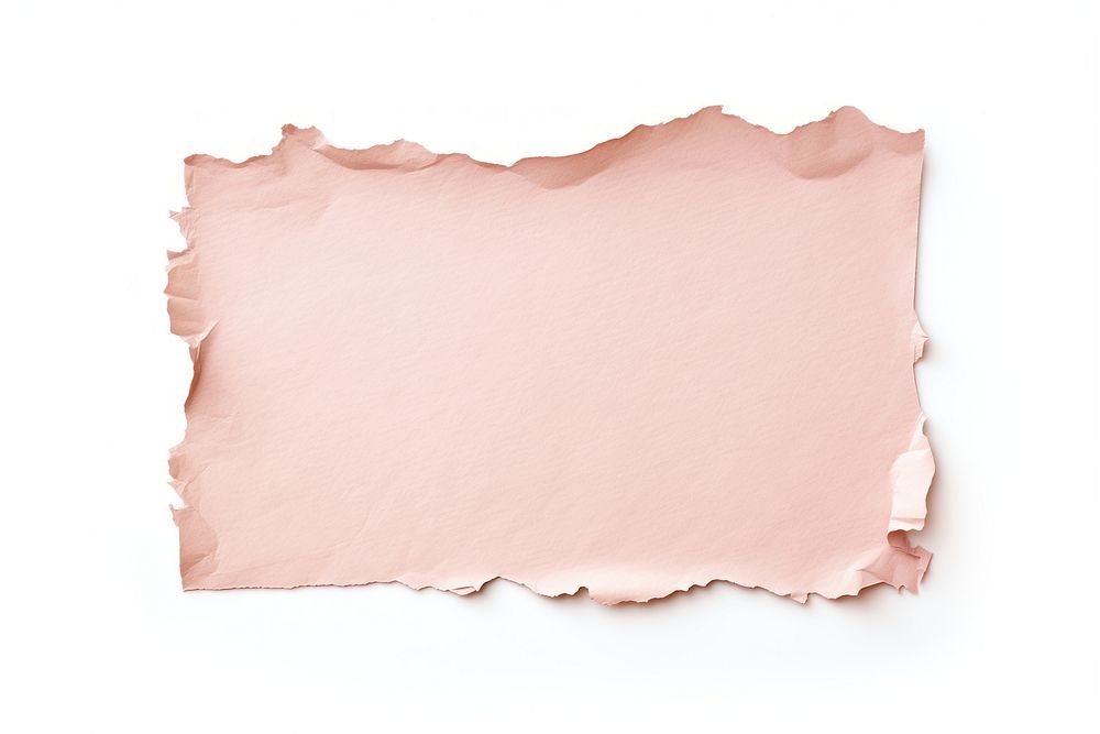 Ripped pink pastel paper backgrounds petal text.