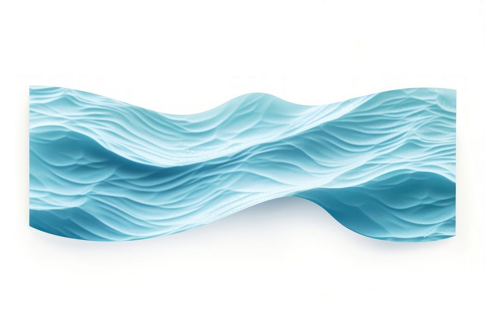 PNG Wave adhesive strip backgrounds turquoise nature.