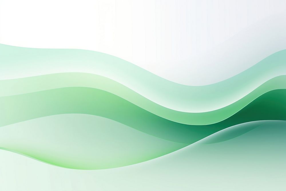 Wave border background green backgrounds | Premium Photo Illustration