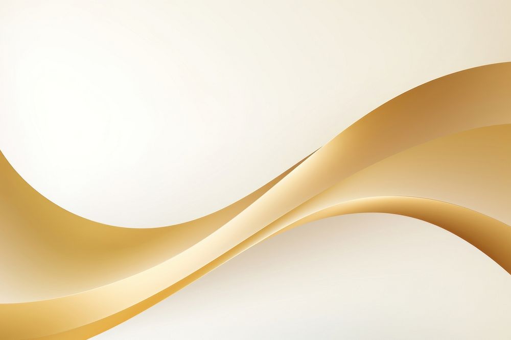 Gold abstract curve frame backgrounds simplicity textured.