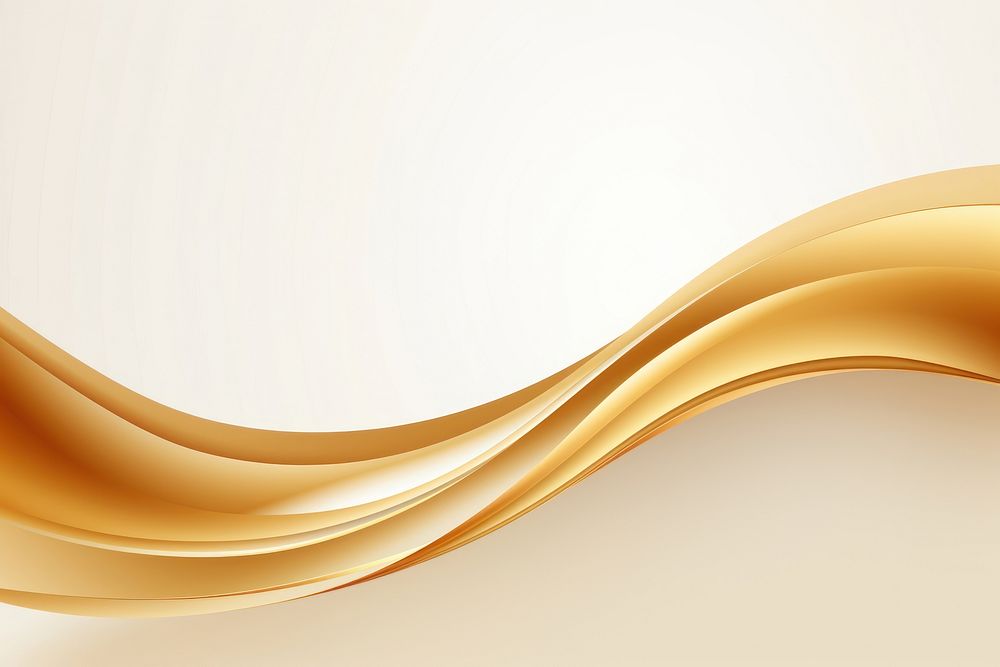 Gold abstract curve frame backgrounds simplicity textured.