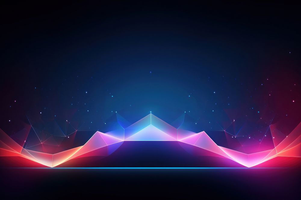 Polygon curve border backgrounds abstract graphics.