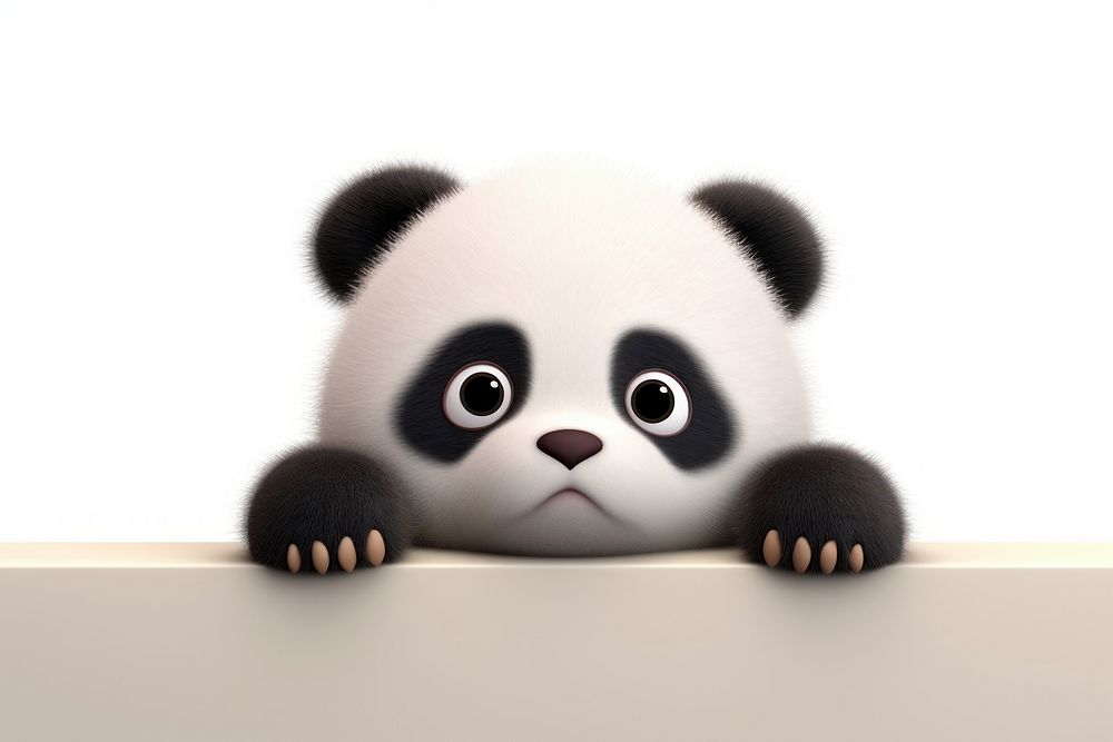 Animal cartoon mammal panda.