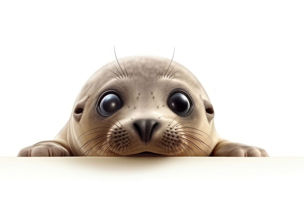 Animal seal wildlife cartoon.