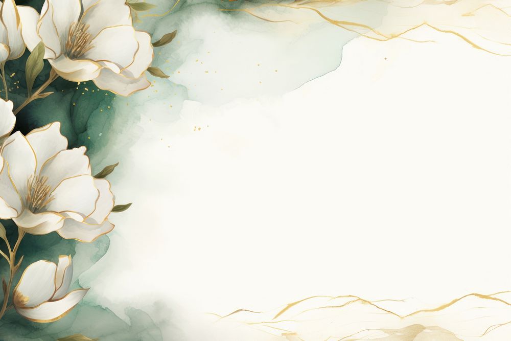 Magnolia watercolor background backgrounds painting pattern.