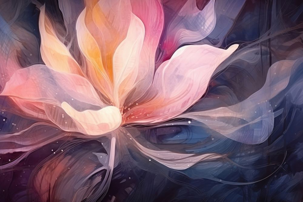 Dark Lotus backgrounds abstract painting.