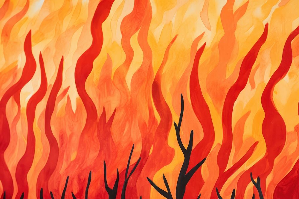 Fire Forest backgrounds abstract textured.