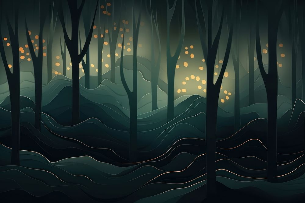 Minimal dark Forest backgrounds outdoors nature.