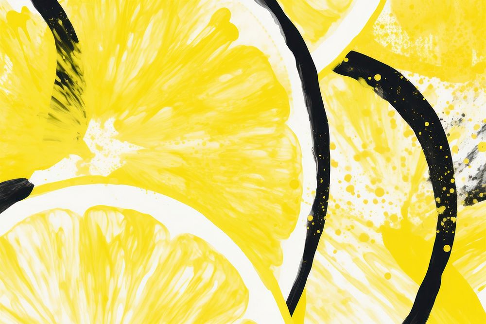 Monochrome Lemon lemon backgrounds fruit.