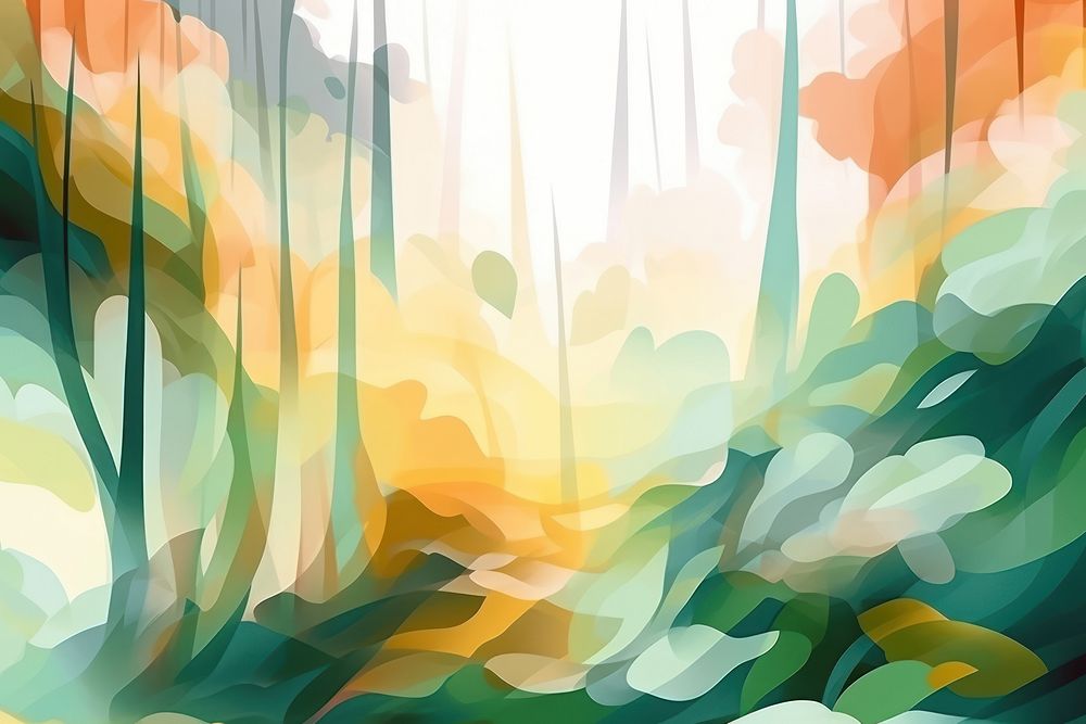 Summer sunny forest backgrounds abstract outdoors.