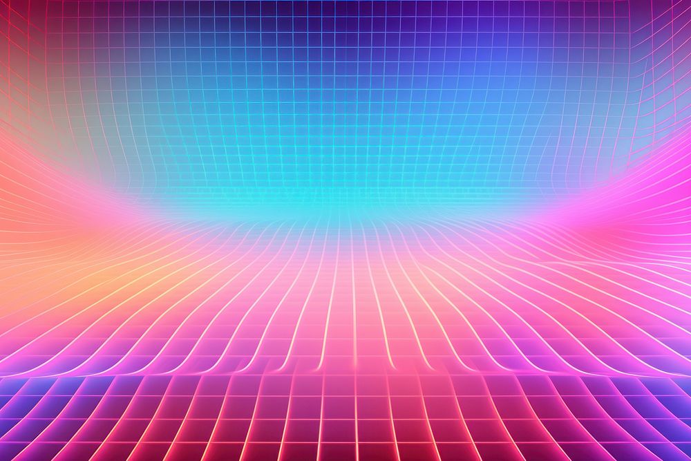 Retrowave wave backgrounds abstract pattern.