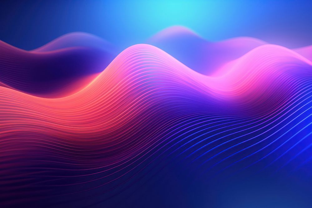 Retrowave abstract waves backgrounds pattern purple.