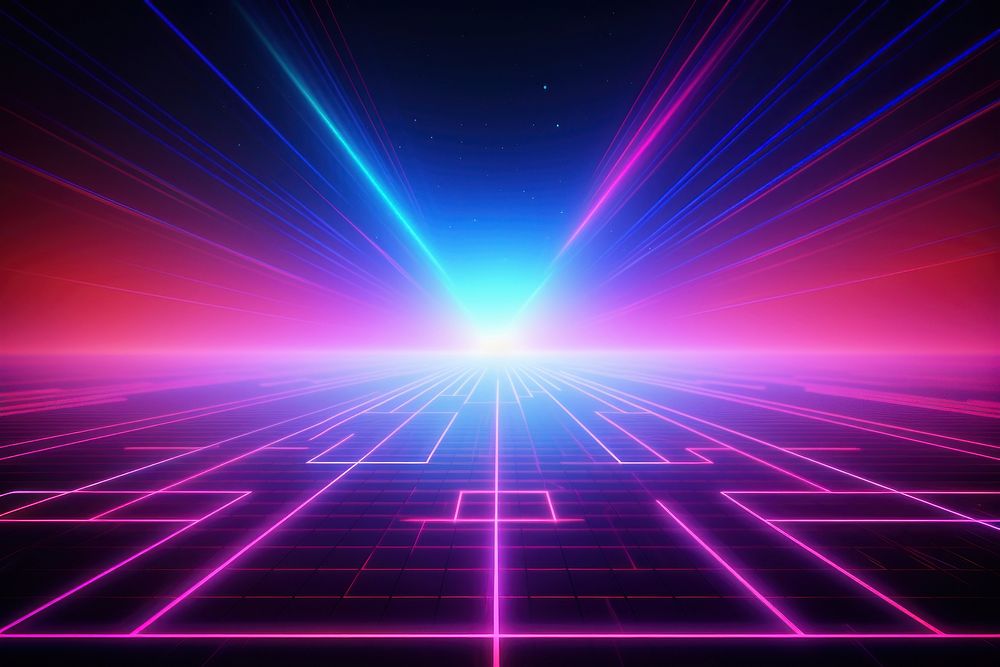 Retrowave game concept backgrounds abstract purple.